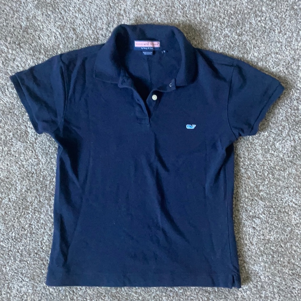 Vineyard Vines Navy Blue Polo Small